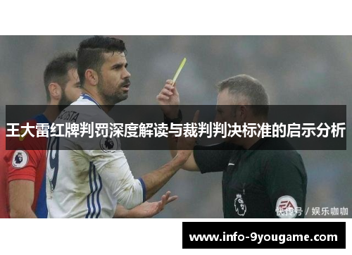王大雷红牌判罚深度解读与裁判判决标准的启示分析